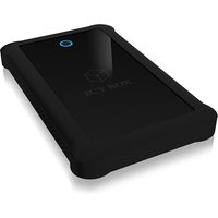 Geh. IcyBox USB 3.0 2,5" SATA3 HDD/SSD -> PC/MAC Silikon sw retail