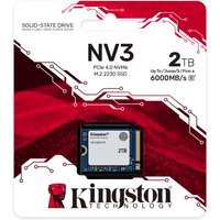 SSD 2TB Kingston M.2 PCI-E NVMe Gen4 NV3 2230 retail