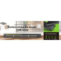 Zyxel Smart Switch 48x Port GbE L2,rackmount