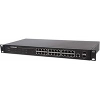 INTELLINET Switch 24x GE Web-Managed Rackmount 2x SFP