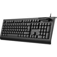 CONCEPTRONIC USB Tastatur +Smart ID-Kartenleser Layout IT sw