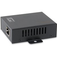 LevelOne PoE+Repeater 1xGE PoE schwarz