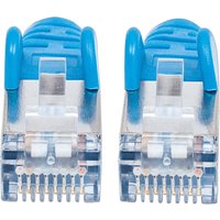 INTELLINET Patchkabel Cat6A CU S/FTP LSZH 5.00m blau