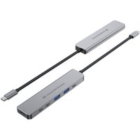 CONCEPTRONIC 6-1 Dock USB-C->HDMI/2xUSB-A/2xUSB-C/+ 25cm gr