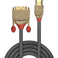 LINDY HDMI an DVI-D Single Link Kabel Gold Line 10m
