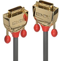 LINDY DVI-D Dual Link Kabel Gold Line 0.5m