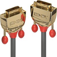 LINDY DVI-D Single Link SLD Kabel Gold Line 10m