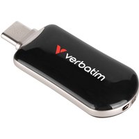USB-Stick 256GB Verbatim 3.2 Typ C Plectra Flash Drive black