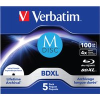 M-DISC Verbatim BD-R 4X 100 GB INKJET PRINTABLE retail