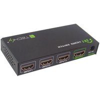 Techly HDMI Switch 4K, UHD, 3D, 3 Wege