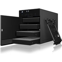 Geh. IcyBox USB 3.1(Gen2) 4x2,5"/3,5" SATA3 IB-3740-C31 (b)