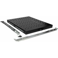 Equip 19" Fachboden aus. für Serverschränke 80cm 1U schwarz