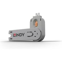 LINDY Schlüssel für USB Typ A Port Schloss orange