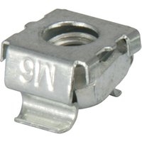 Equip M6 Käfigmuttern- & Schraubensatz 20Stk silber