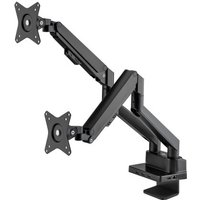 MANHATTAN Alu 2-Monitorhalterung 17-32" + 8-in1-Dockingst.