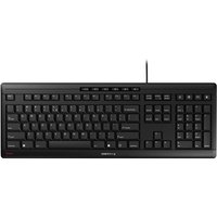 CHERRY STREAM Tastatur Wired EU 1.80m schwarz/grau