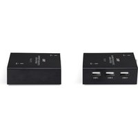 LINDY 300m Fibre Optic DisplayPort 1.2 KVM Extender