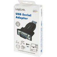Logilink Adapter USB 2.0 -> Seriell schwarz