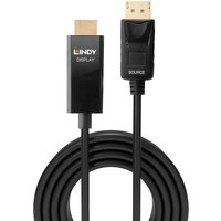 LINDY DisplayPort an HDMI Adapterkabel mit HDR 2m