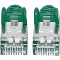 INTELLINET Patchkabel Cat6a-Stecker/Cat7-Rohkabel 5m grün