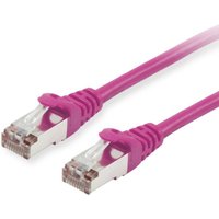 Equip Patchkabel Cat6 S/FTP 2xRJ45 50.00m lila LSZH Polybeutel