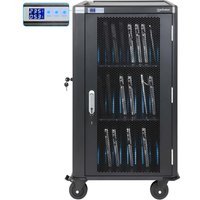 Manhattan Ladewagen mit 30 Steckdosen bis 15,6" schwarz (Speditionsversand)