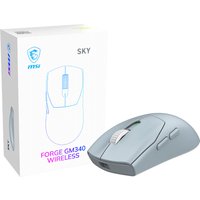 MSI Forge GM340 W Sky WIRELESS Gaming Maus