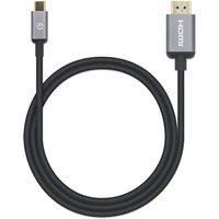 MANHATTAN 4K@60Hz USB-C auf HDMI-Kabel Stecker/Stecker 1m