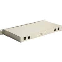 Equip 19" Glasfaser-Space-Box ohne Panel Stahl gr