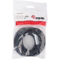 Equip Kabel USB-C3.2->C Gen1 Akt.Erweit.St/Bu 10.00m schwarz