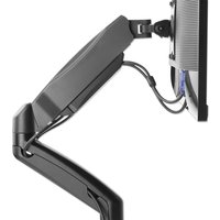 MANHATTAN 2-fach Monitorhalterung Gasdruck Aluminium