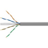 Equip Instal.Kab Cat6 U/UTP ECA 305.00m grau PVC