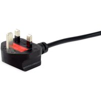 Equip Stromkabel UK-BS1363 ->C13 St/Bu schwarz 10.00m PVC Polybeutel