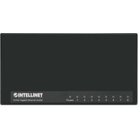 INTELLINET Desktop 8-Port Gigabit Ethernet Switch schwarz