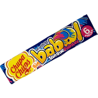 Chupa Chups Big Babol Tongue Painter Soft Bubble Gum - 6 pcs