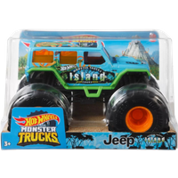 Hot Wheels Monster Trucks Jeep Island Tours - GTJ44