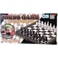 Magnetic Folding Chess Board Game Set - 13 × 13 cm
