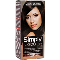 Mellor & Russell Simply Colour Hair Colour - 3.0 Natural Dark Brown