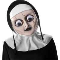 Rubies The Nun Googly Eyes Mask