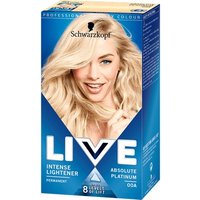 Schwarzkopf Live Permanent Hair Colour - 00A Absolute Platinum