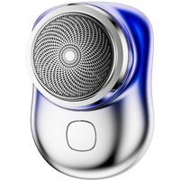 Portable Mini Shaver Blue