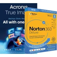 2GO Software Sichern Sie 17% Rabatt auf Acronis und Norton 360 für 3 Geräte