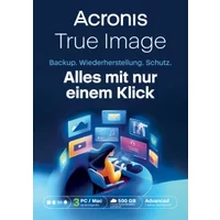 2GO Software 12 % Rabatt auf Acronis True Image Advanced für 3 Geräte 1 Jahr 500 GB