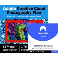 2GO Software 13% Rabatt auf Adobe Foto Abo 1000 GB und NordVPN Standard Jahreslizenz 4251755621477