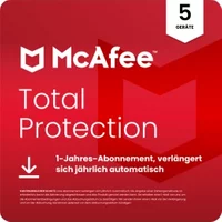 McAfee Total Protection | 10 Geräte - 10 Installationen | 1 Jahr