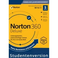 2GO Software 73% Rabatt auf Norton 360 Deluxe für Studenten 5 Geräte 1 Jahr 50 GB Cloud