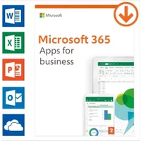Microsoft 365 app per aziende Abbonamento annuale | 1 utente | 15 dispositivi