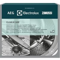 CLEAN & CARE M3GCP401 - Détartrant/dégraissant POUR LAVE-LINGE/lave-vaisselle, 12 SACHETS