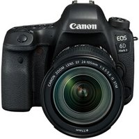 Appareil photo reflex Canon EOS 6D Mark II noir + EF 24-105mm f/3.5-5.6 IS STM