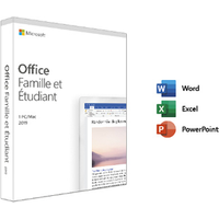 OFFICE FAMILLE ET ETUDIANT 2019 1 PC OU 1 MAC